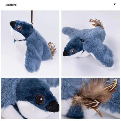 Automatic Flapping Bird Cat Toy USB Rechargeable